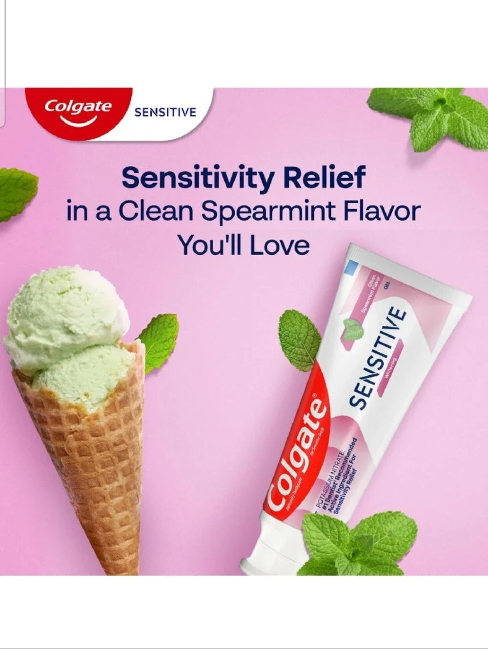🔮3/$15 Colgate Sensitive Anticavity Whitening Toothpaste Fresh Mint